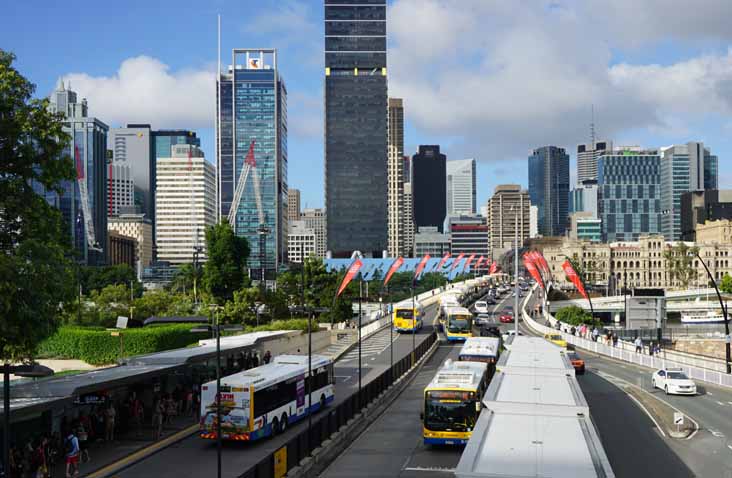 Brisbane bus queue